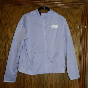 Women's Nike Dri Fit Purple Hoodie